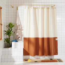 Shower Curtain, Orient Clay