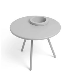 Bakkes 'In and Out' End Table, Light Grey