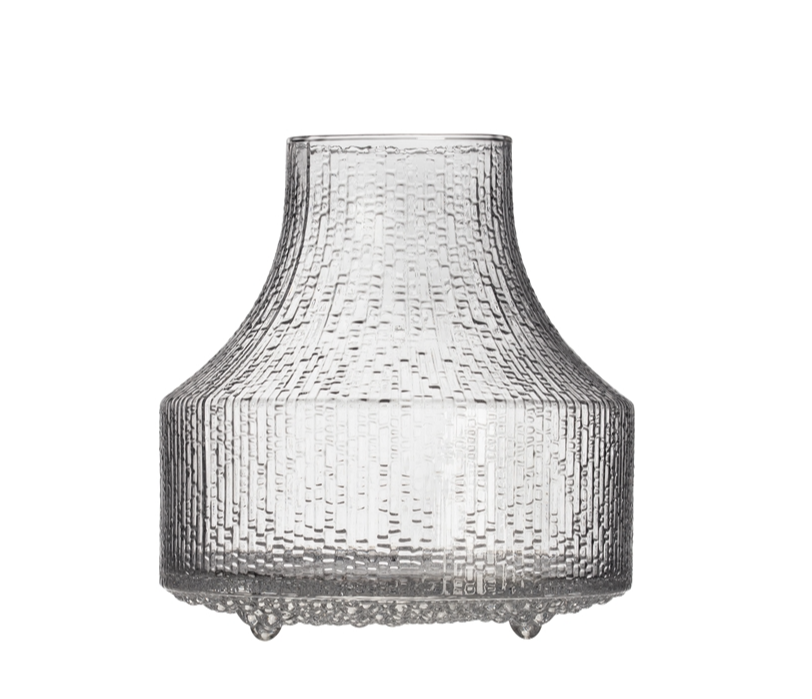 Ultima Thule Glass Vase 7.1" x 7.6" Clear