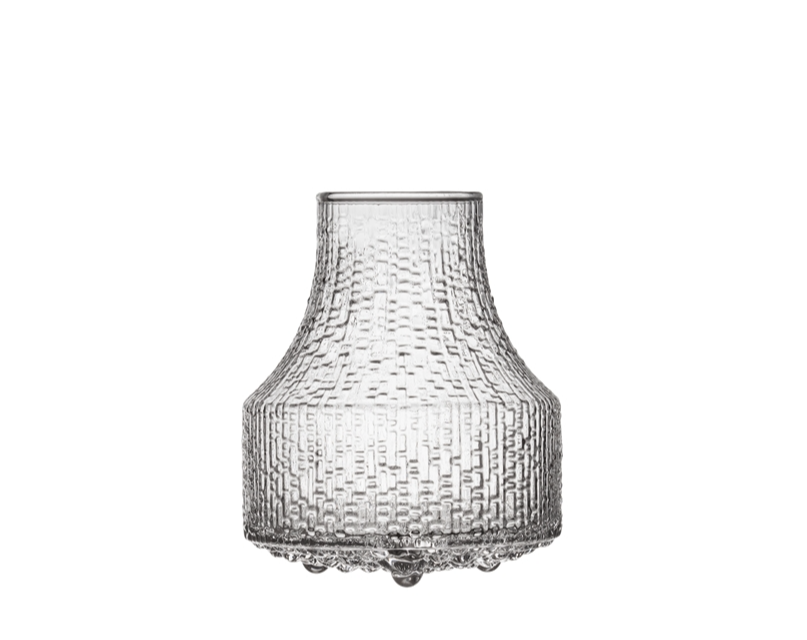 Ultima Thule Glass Vase 3.2"x3.8" Clear