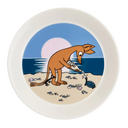 Moomin Plate 19cm, Sniff blue