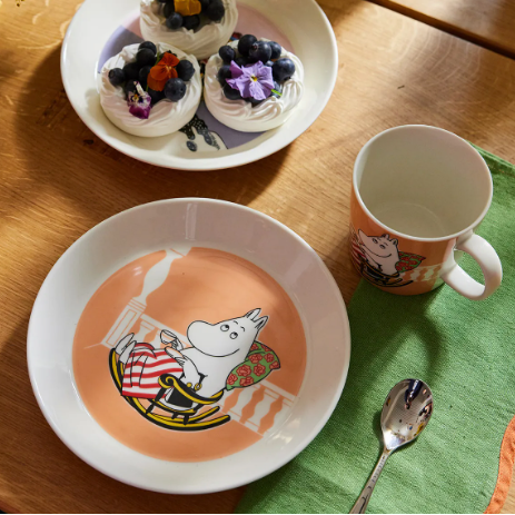 Moomin Plate 19cm, Moominmamma Marmalade