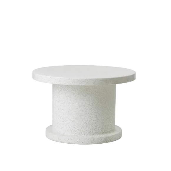 Bit Coffee Table, White/White