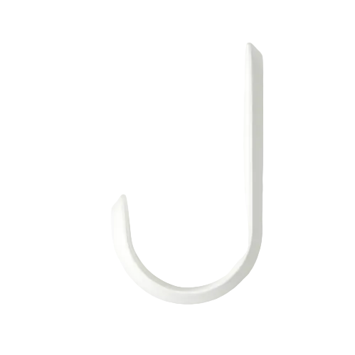 Curve Hook, White