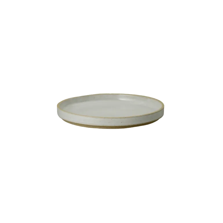 Hasami Plate 7.3", Gloss Grey