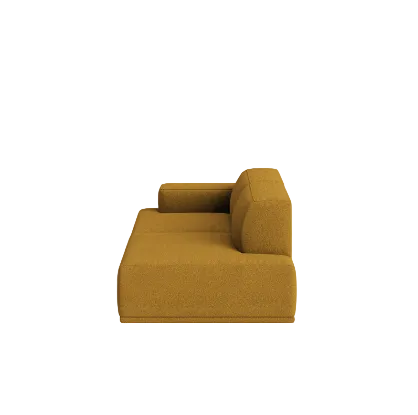 Connect Soft Sofa 2 Seater, Steelcut 453 Yellow
