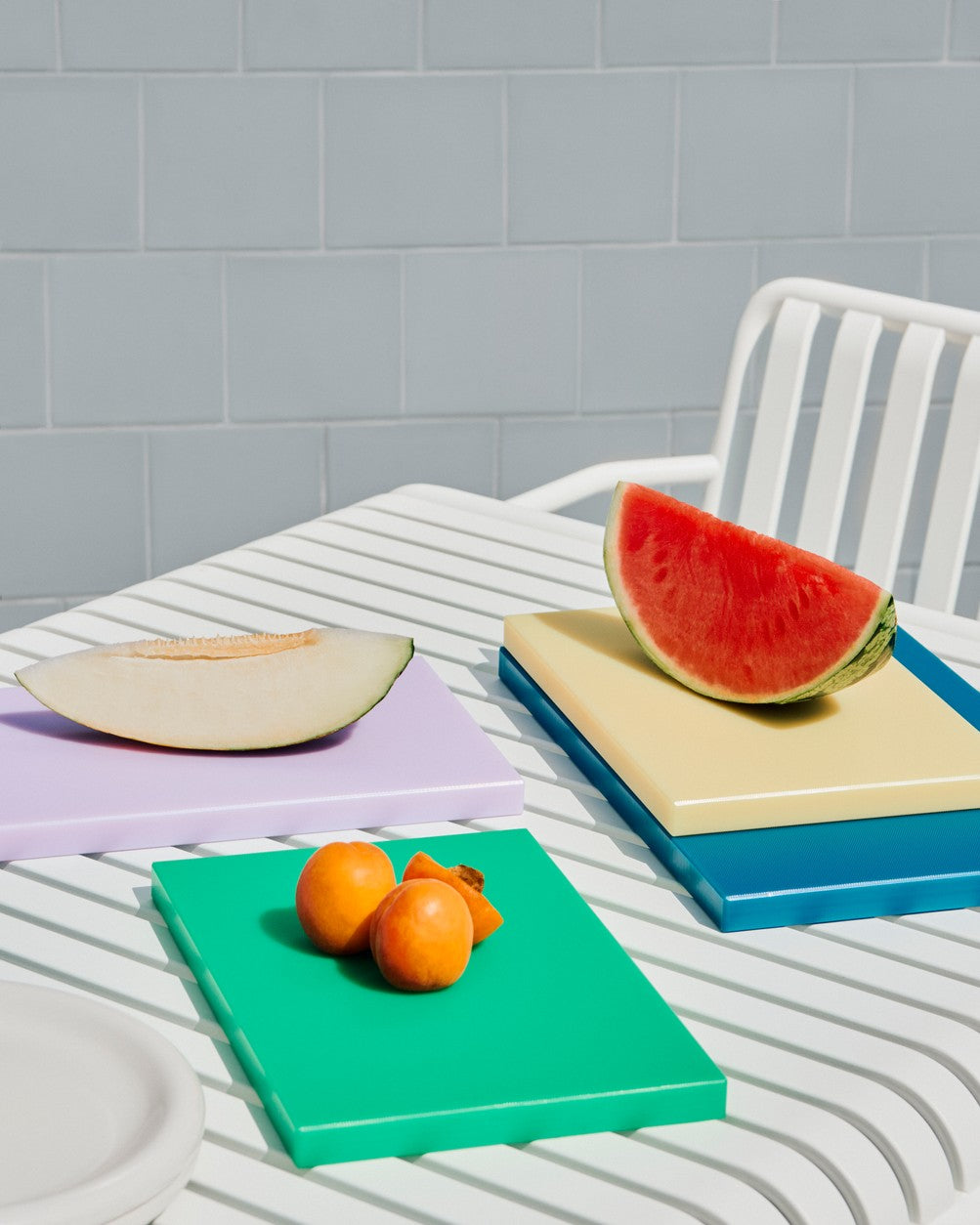 Slice Chopping Board, Medium,  Light Yellow