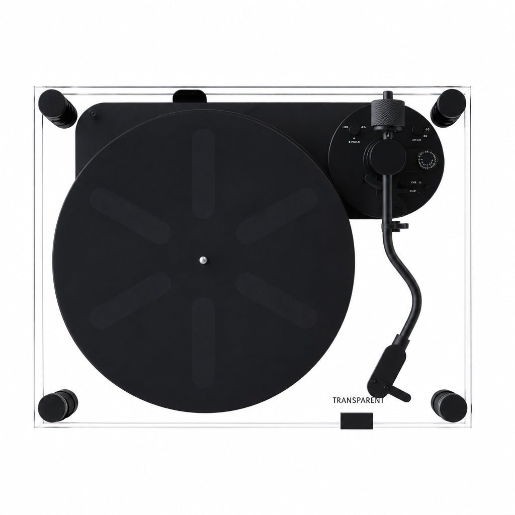 Transparent Turntable, Black