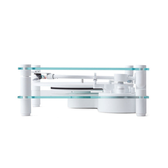 Transparent Turntable, White