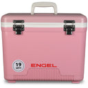 Cooler + Dry Box w/ Strap, 19qt - Pink