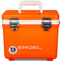 Cooler + Dry Box w/ Strap 7.5 qt - Orange