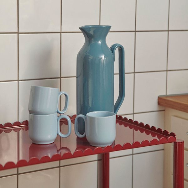 Barro Mug, Light Blue, Set/2