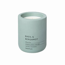 Scented Candle, Large, Basil and Bergamot