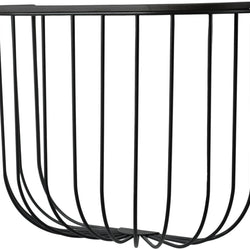 Cage Shelf, Black/Dark Ash-shelving-Audo-vancouver special