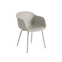 Fiber Outdoor Arm Chair, Grey