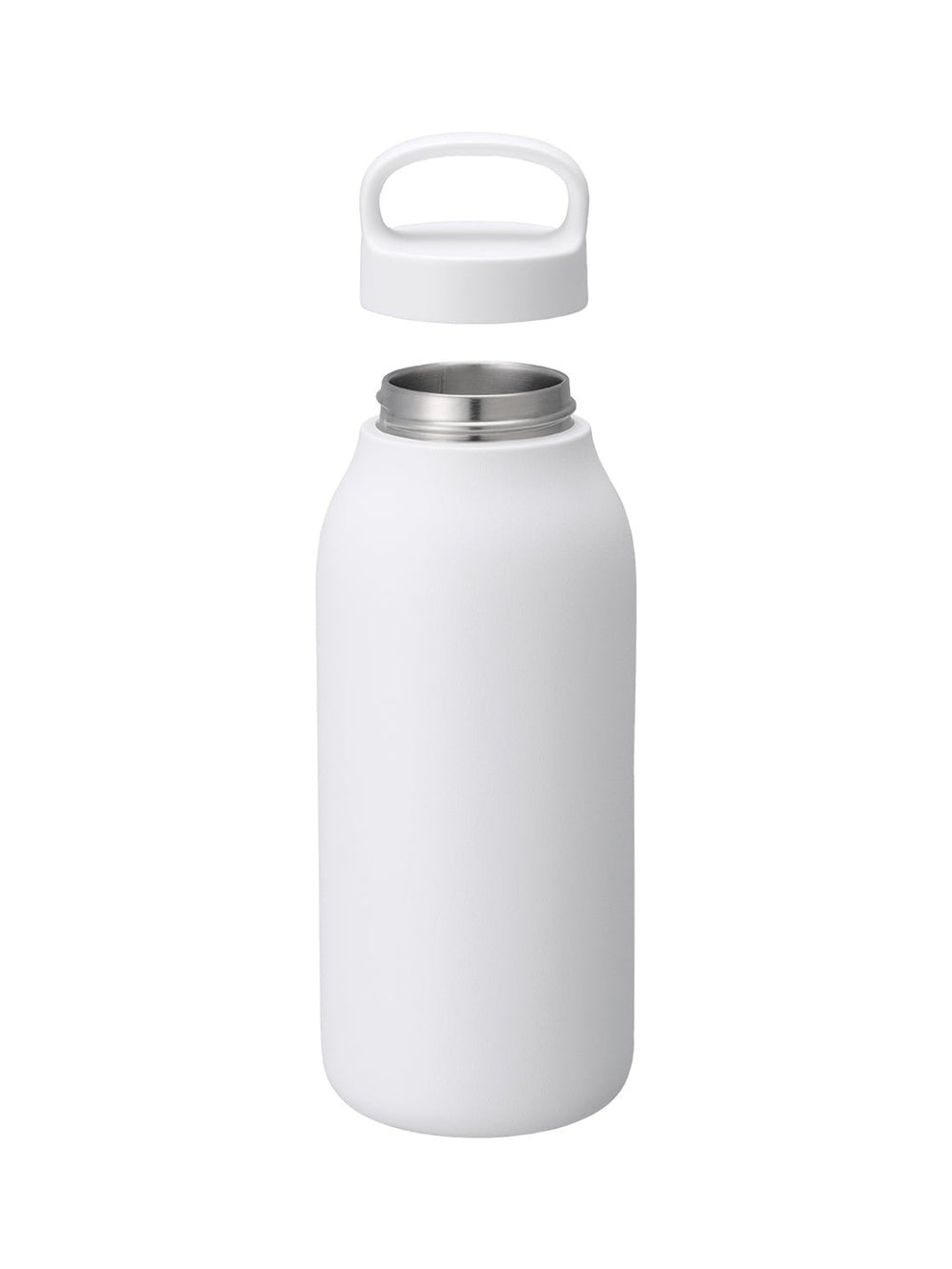 KINTO Water Bottle (550ml/19oz), White Metal