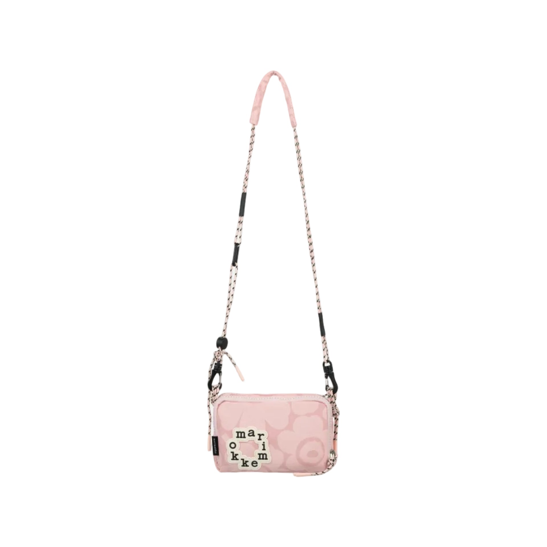 Marimekko unikko shoulder bag, pink