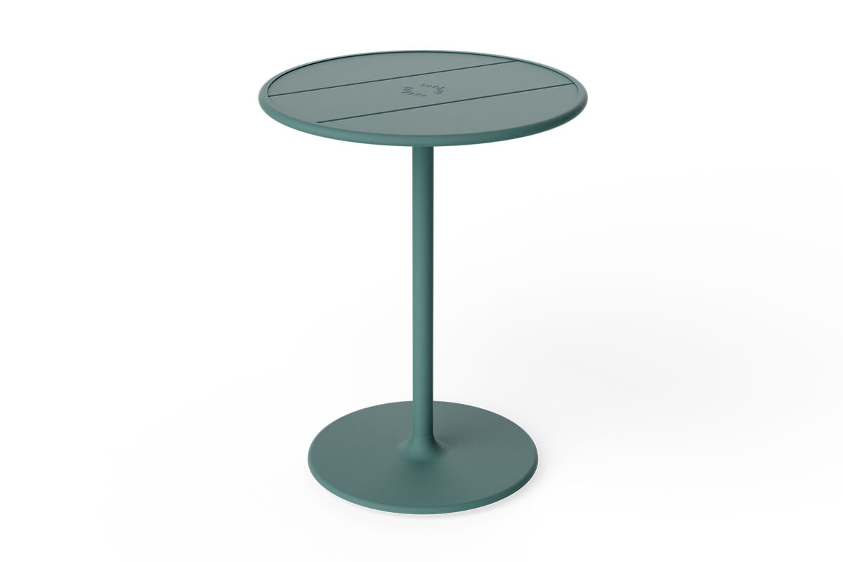 Fred's Bistro Table Set, Dark Sage. Incl 2 chairs.