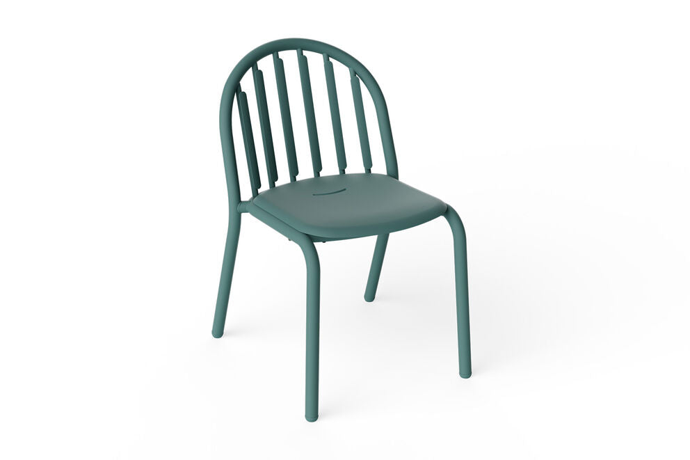Fred's Bistro Table Set, Dark Sage. Incl 2 chairs.