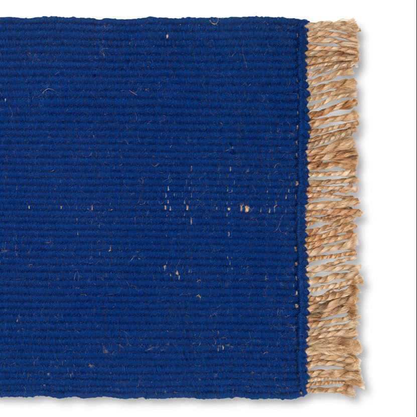 Block Mat, Bright Blue/Natural
