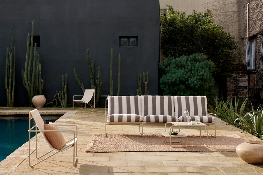 Level Outdoor Coffee Table, Cashmere