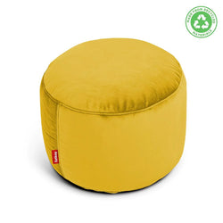 Point Ottoman - Gold Honey Velvet