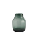 Silent Vase, Dark Green 5.9"