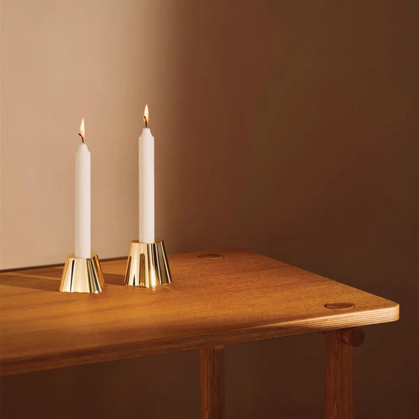 Aalto Candleholder Set/2, Brass