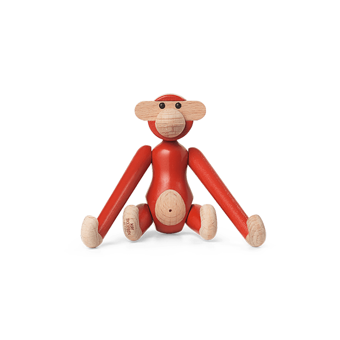 Wood Monkey Mini, Red
