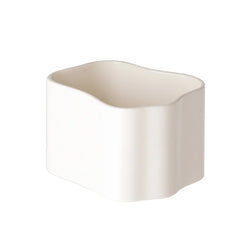 Riihitie Plant Pot, Shape B, Small White