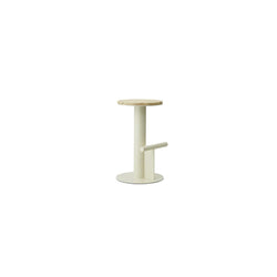 Pole Stool 65cm, Pine/Sand