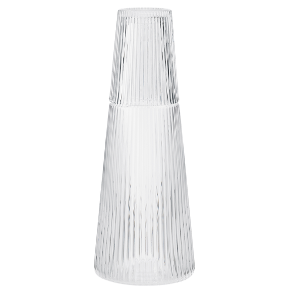Pilastro Carafe with Glass