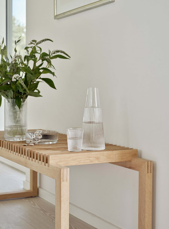 Pilastro Carafe with Glass