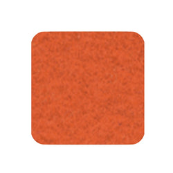 Felt coaster 11x11cm, orange