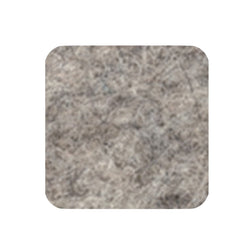 Felt Coaster 11x11cm, hellgrau light grey