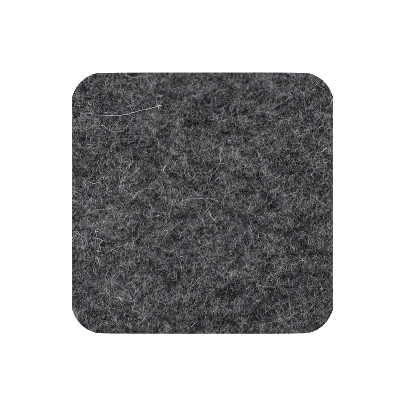 Felt coaster 11x11cm, anthracite