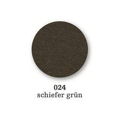 Felt coaster round, 10cm, schiefer gruen