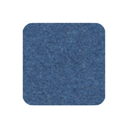 Felt coaster 11x11cm, taube blue