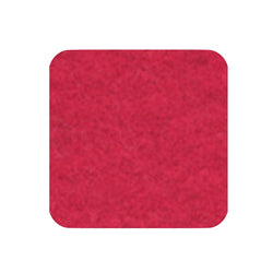 Felt coaster 11x11cm, red