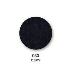 Felt coaster round, 10cm, navy