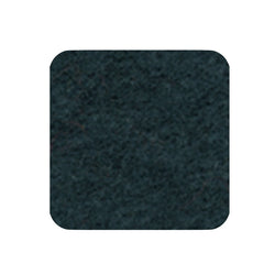 Felt coaster 11 x 11 cm,  duck blue