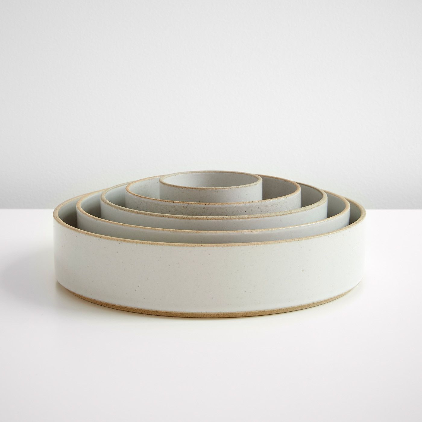 Hasami Porcelain bowl, Small, Gloss Grey 5.6"