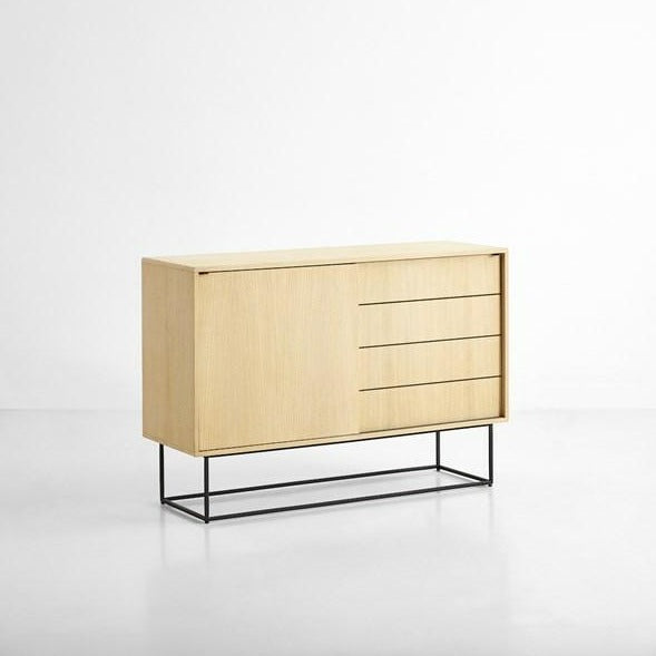 Virka sideboard, High, Oak