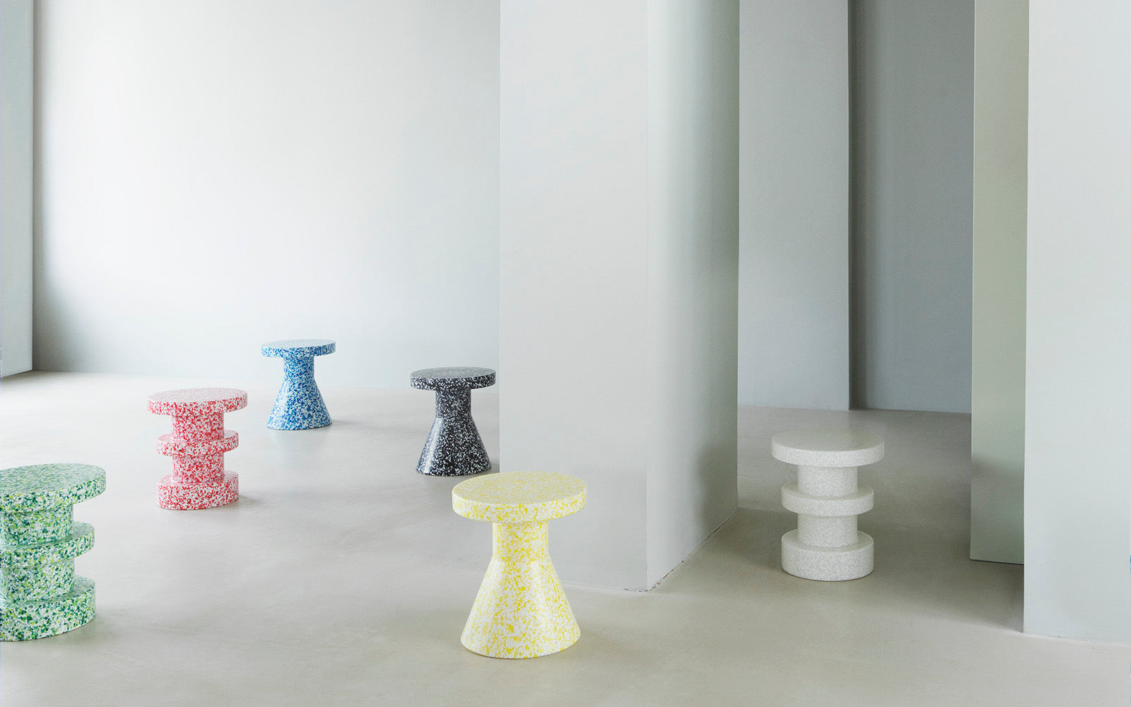 Bit Stool Stack, Red