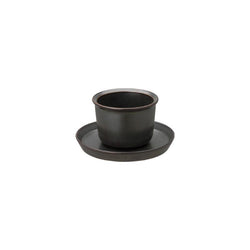 Kinto LT Cup & Saucer 160ml, Black