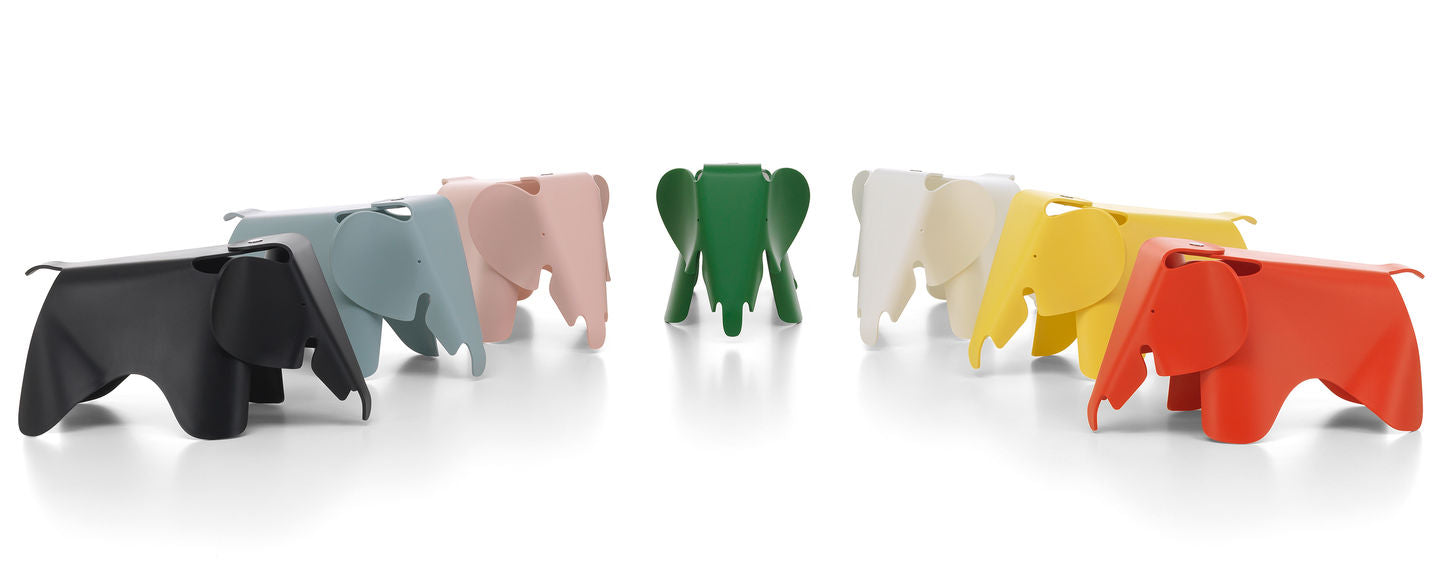 Eames Elephant, Small, Poppy Red