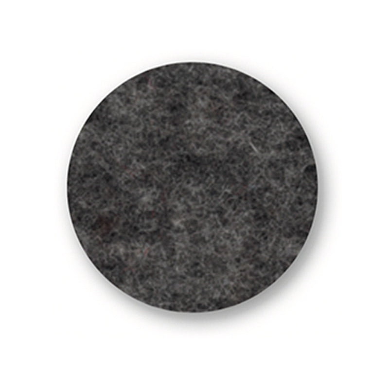 Felt placemat round, 27cm, anthracite