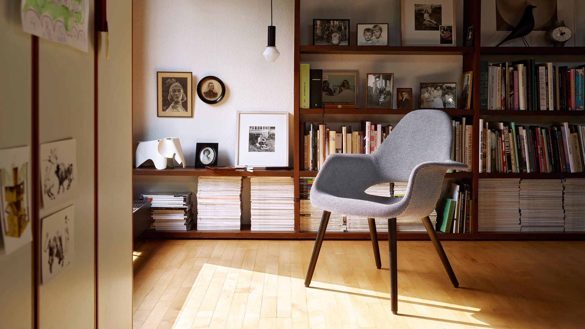 Eames Elephant, Small, Poppy Red