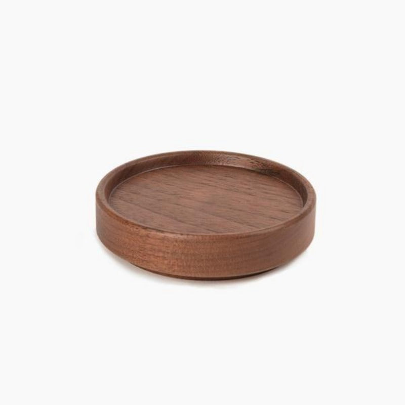 Hasami Wood Tray/Coaster/Lid, 5.6, Walnut