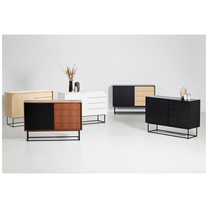 Virka sideboard, High, Oak